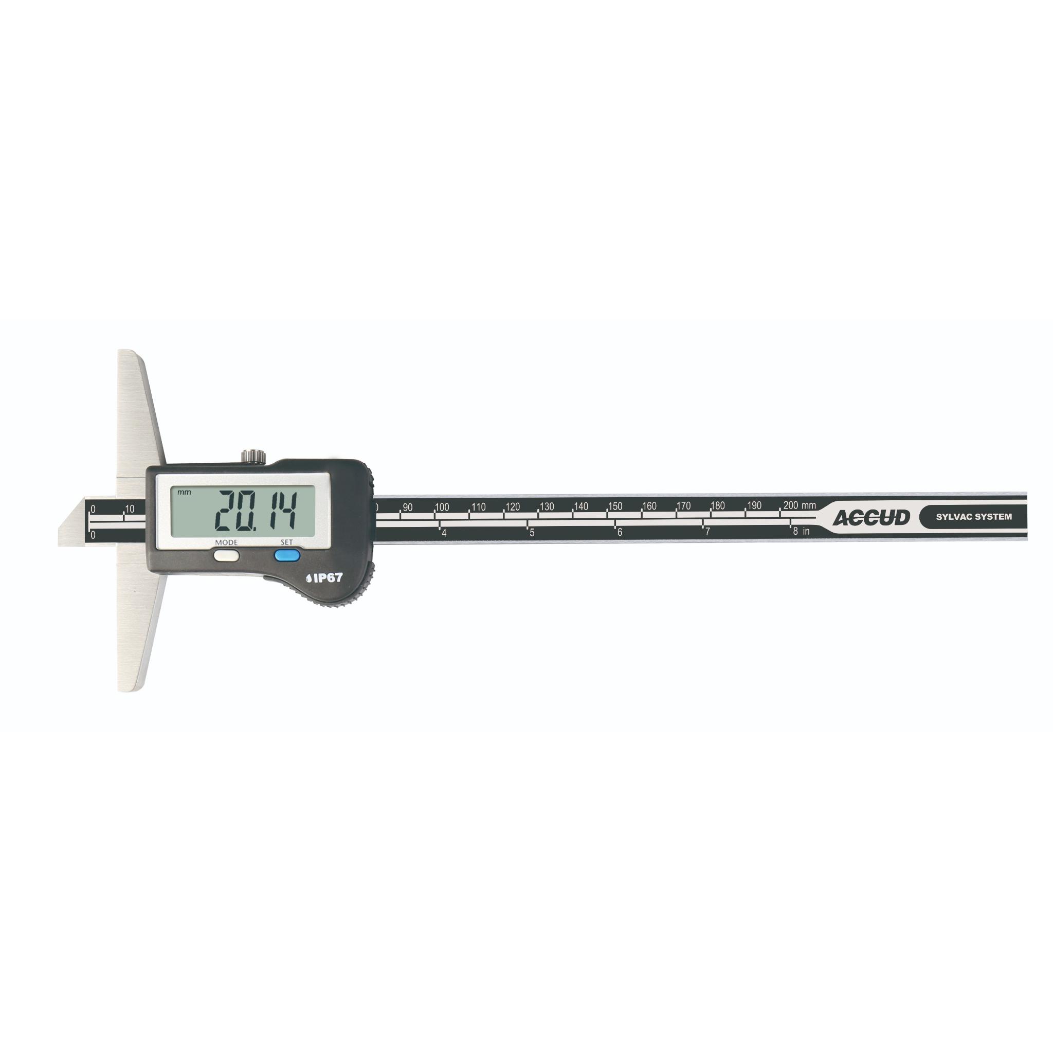 THƯỚC ĐO ĐỘ SÂU ĐIỆN TỬ IP67 ACCUD197-060-11